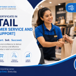 National Certificate in Retail (Customer Service and Sales Support) – Level 3
